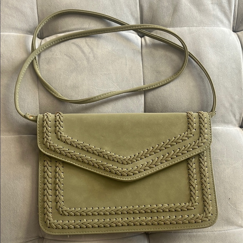 Francesca’s Stylish Olive Green Women's Bag